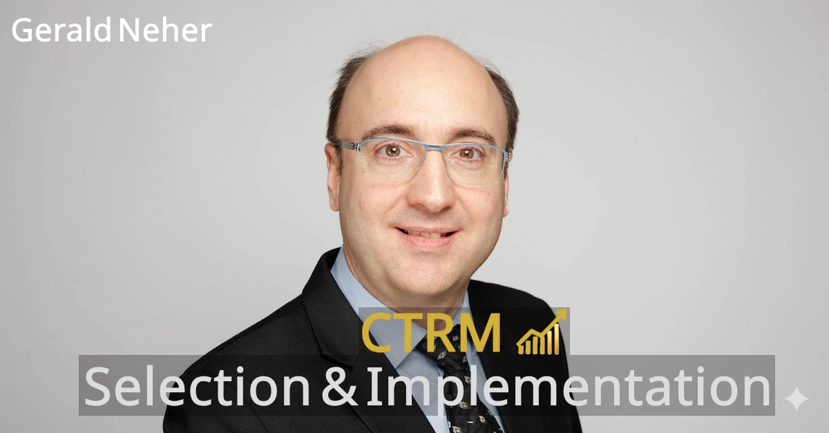 Gerald Neher - Independent CTRM Consultant for Commodity Trading & Risk Management